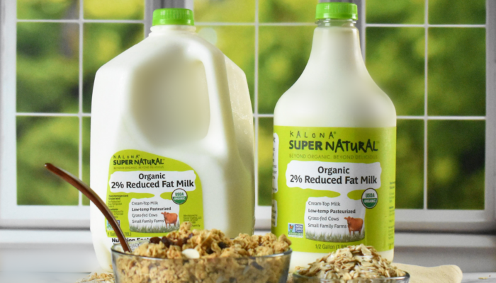 Kalona SuperNatural Organic Reduced Fat Milk